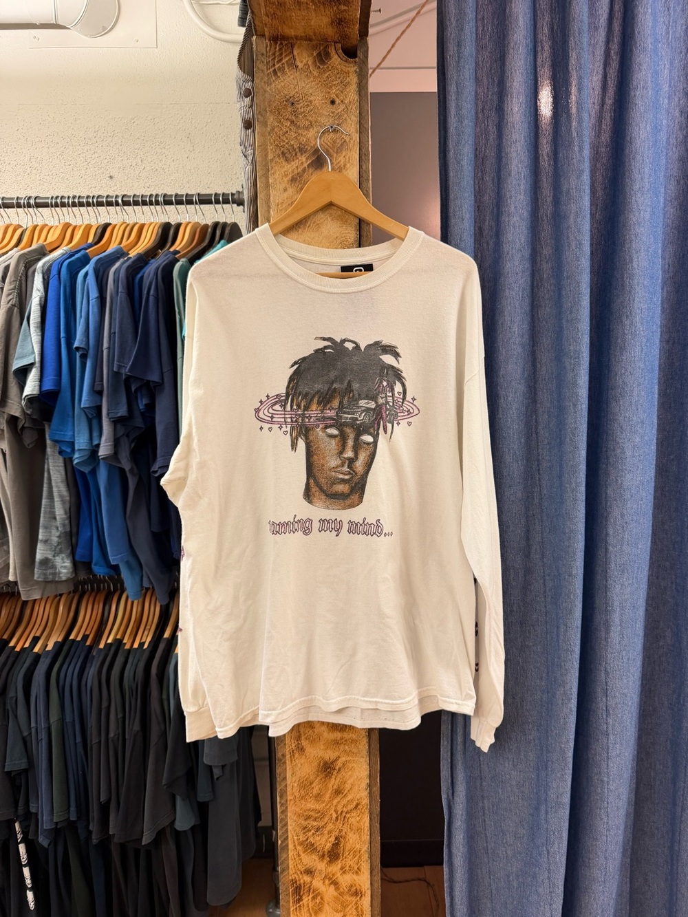 Vintage juice wrld graphic long sleeve